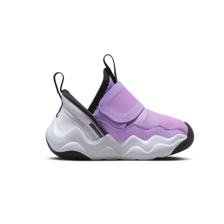 Детские кроссовки Air Jordan 23/7 TD Rush Fuchsia Фиолетовые Barely-Grape Черные DQ9294-505
