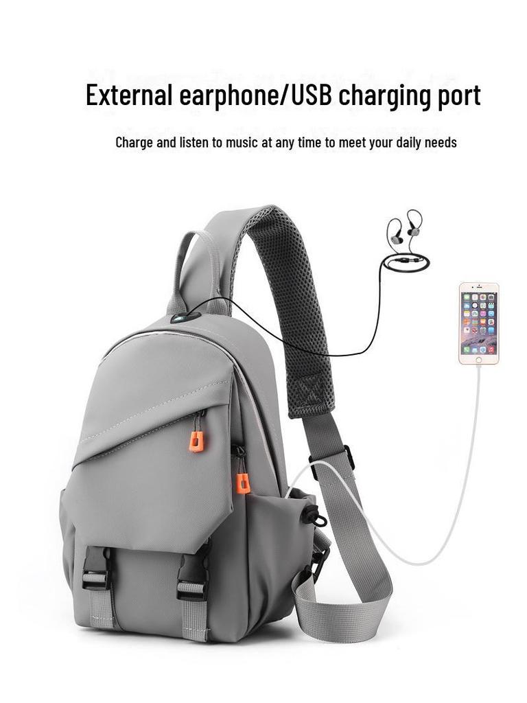 Водонепроницаемая сумка-мешок Cross Border Unisex: Высококачественная повседневная сумка-мессенджер и многофункциональная сумка через плечо для путешествий