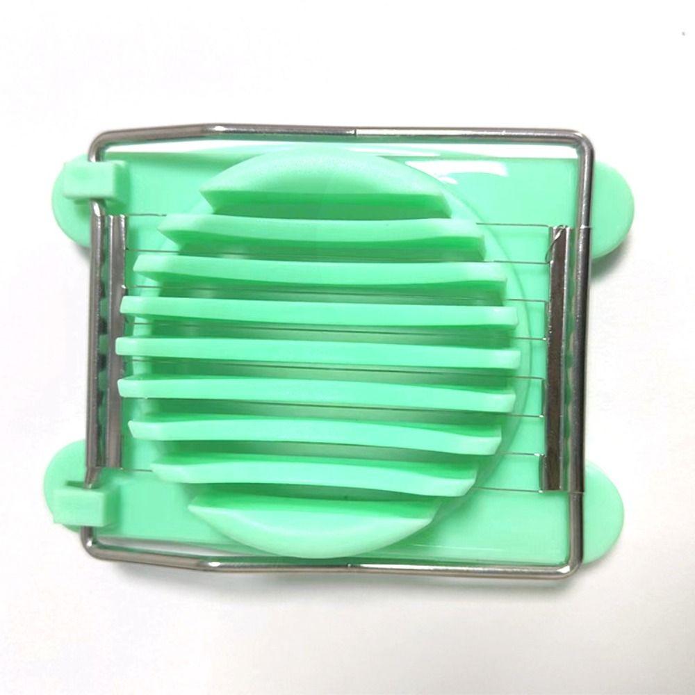 Manual Food Boiled Egg Slicer Stainless Steel Fruit Salad Cutter Egg Chopper  Kitchen Accessories