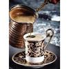 Diamond 5d Scenery Painting Diy Coffee Full Drill Round Landscape Cross Stitch Diamond Mosaic Kitchen Wall Decor Art Gift
