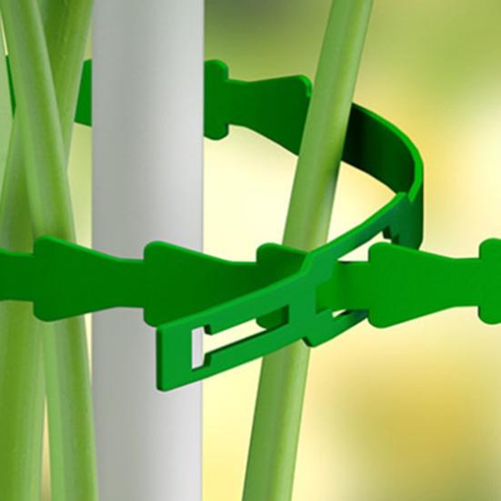 Регулируемые садовые стяжки, многофункциональные гибкие пластиковые стяжки-молнии, стяжки для организации кабелей, садовые опоры для растений, для вьющихся растений, кустарников