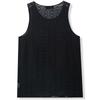 Men's Summer Hollow Round Neck Vest Casual Beach Loose Vest