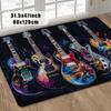 1PC Nice Guitar Pattern Door Mats Kitchen Rugs Non-Slip Pop Design Living Room Rugs Bath Mat Carpet for Home Sink Laundry Decor