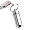 Tuwlopyu Aluminum Key Holder Included, Small Waterproof Pill Bottle for Outdoor Use, Sealed