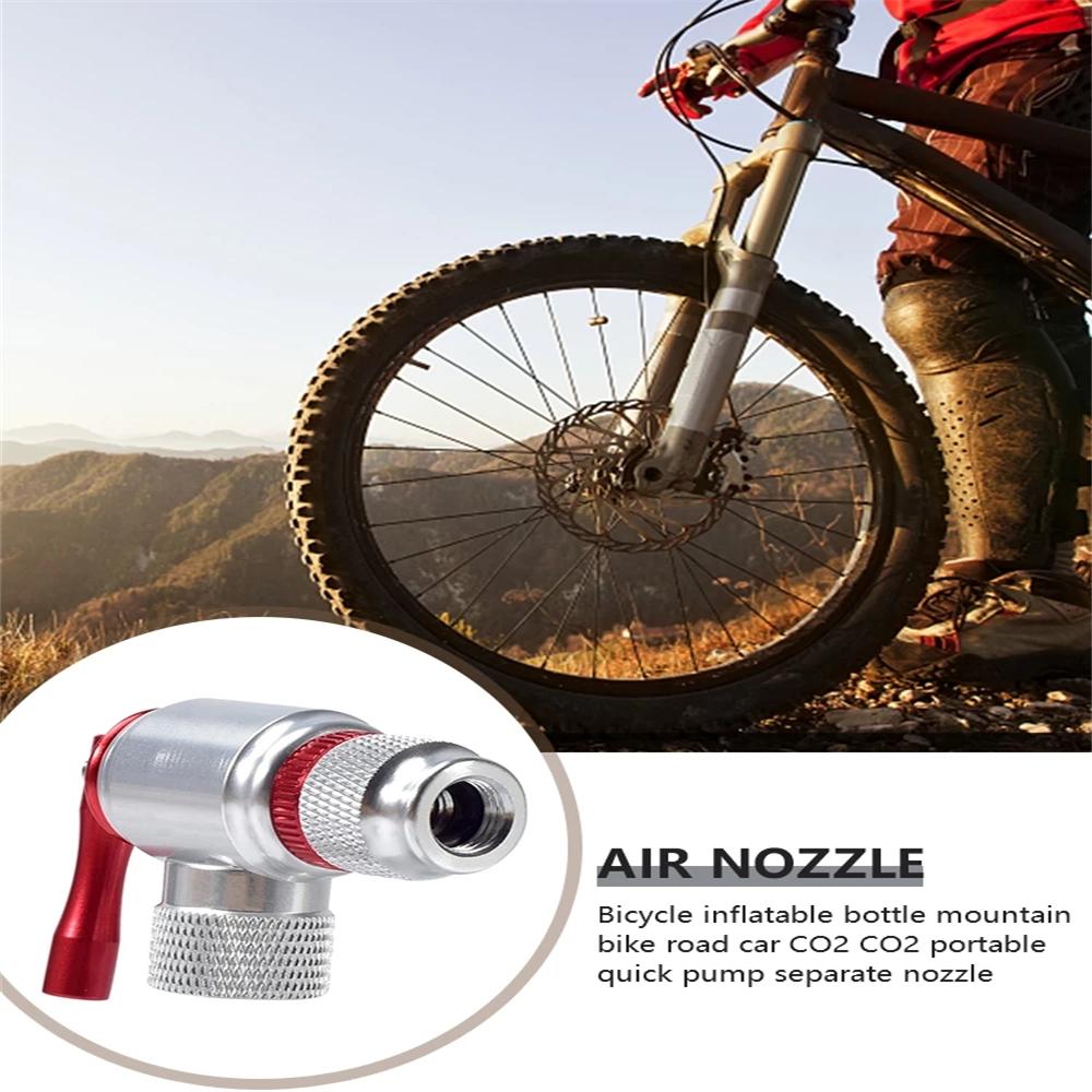 Accessories Bike Pump Bicycle Accessories Fast Inflator CO2 Cylinder Pump Gas Nozzle Head Adapter
