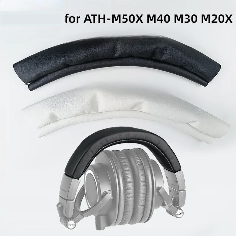 Headband Pad Replacement, Soft Cushion Cover for Audio-Technica ATH-M50X M40 M30 M20X Headphones, Repair Accessories