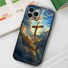 Библейский стих Иисус Христос Христианский Для iPhone 17 Air 16 Pro Max 15 14 13 Чехол с полным покрытием Ударопрочный MagSafe Чехол