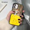 Krajews Животное Акита-ину Мягкий Чехол-накладка Для iPhone 17 Air 16 15 14 plus 12 13 pro max coque Оболочка Fundas