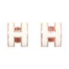 HERMES Accessories H608002FO Серьги Blanc Mini Pop H [Hermes] (Серьги) Женский [Бренд] [Товар]
