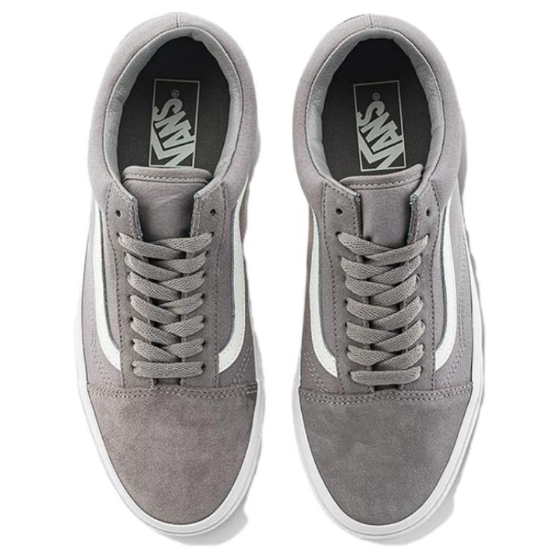 Vans Wear resistant And Lightweight Low Top Skateboard Shoes Unisex Gray Sneakers VN000CR5BXC