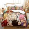 3D-принт FateApocrypha Astolfo Anime Комплект постельного белья для мальчиков и девочек Twin Queen King Size Пододеяльник Наволочка Кровать для мальчиков Взрослый