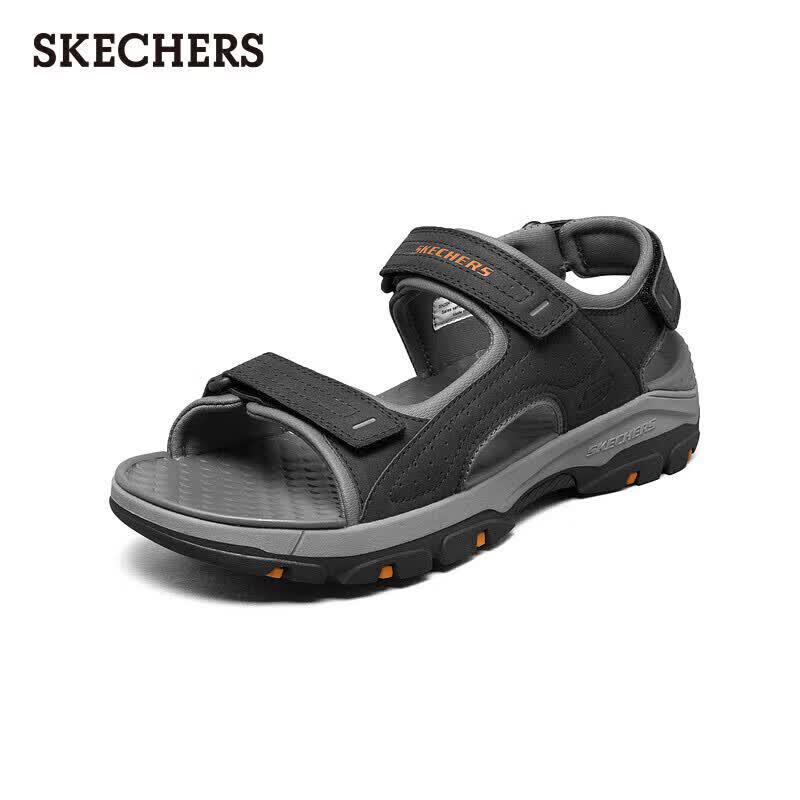Skechers Мужские дышащие пляжные сандалии для улицы
