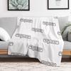 Droids Throw Blanket Thin Soft Blanket for Summer Night Sleeping