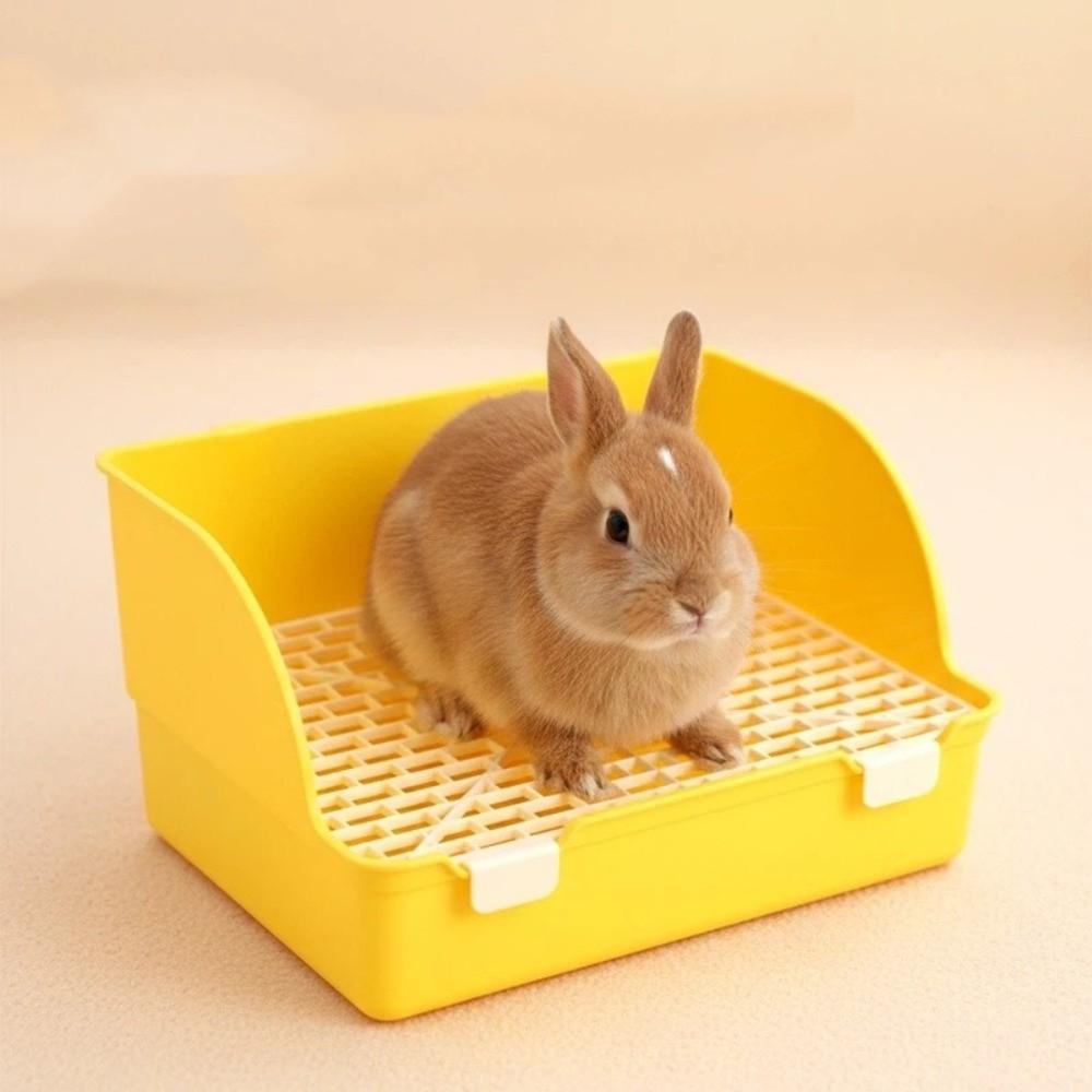 Splash-Proof Animal Potty Trainer Anti-spill Rabbit Training Toilet Pet Supplies