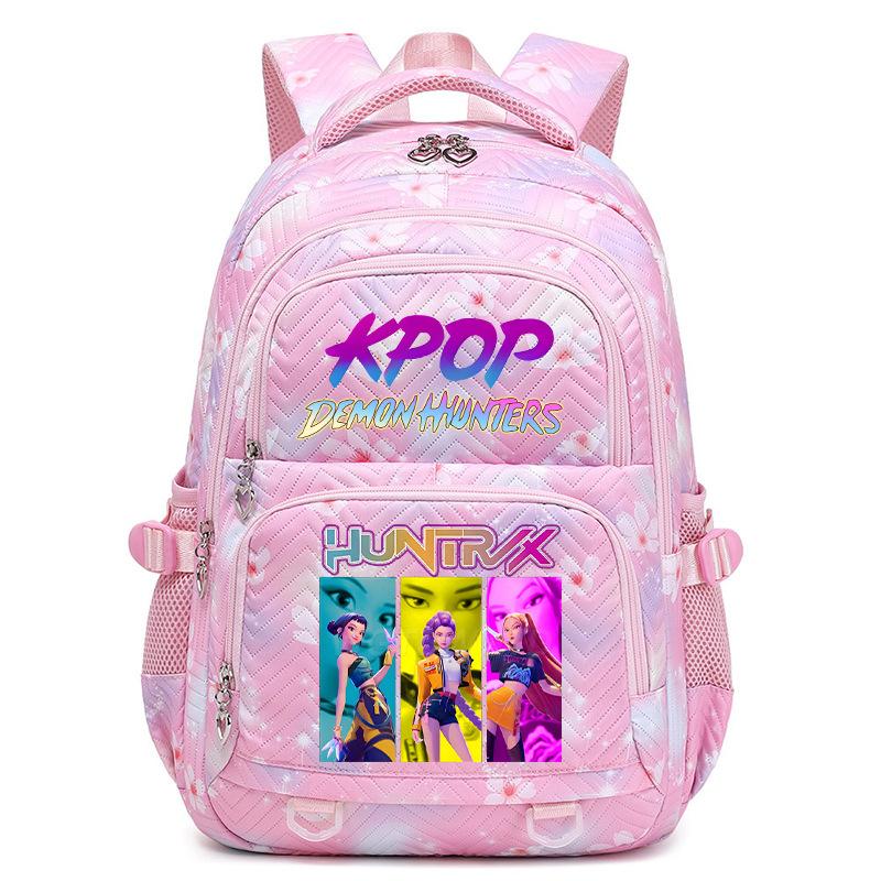 Анимация K-pop Периферия Печать Корейская версия Школьная сумка для ученика Кампус Маленький свежий рюкзак