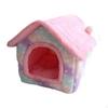 Cat House Pet Bed Winter Supplies Kennel Indoor Enclosed Warm Sleeping Nest