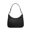 New COACH Hobo Canvas With Leather Crescent Bag Crossbody Bag Shoulder Bag Women's Black CJ842-BLK