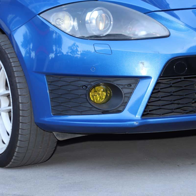 Metyoucar Для SEAT Leon MK2 2008-2012 ПВХ Желтый Пленка для Передних Противотуманных Фар Накладка Стикер Автоаксессуары