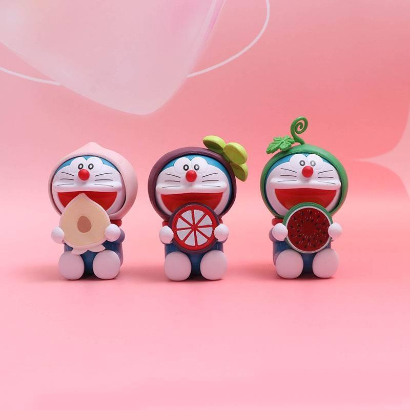 Фигурка Дораэмона Персиковый Мед, Модель Куклы, Игрушка, Детский Праздничный Орнамент, Подарок