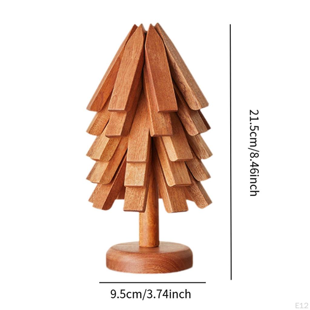 Eco-Friendly Wooden Table Coasters Set for Pots And Utensils