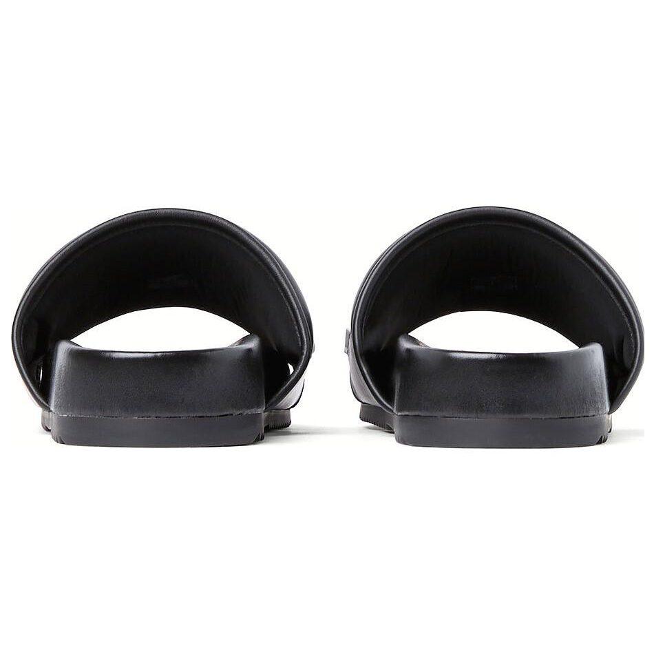Gucci Шлепанцы Jumbo Logo 'Черно-белые' 742009 AABYM 1347