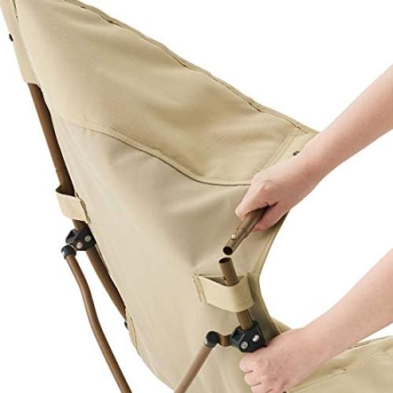 LOGOS Tradcanvas Портативный стул 73173160 Складной стул для кемпинга на открытом воздухе со скрещенными ногами