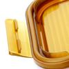 LOCK&LOCK Стеклянный контейнер для хранения продуктов в холодильник с двумя отделениями