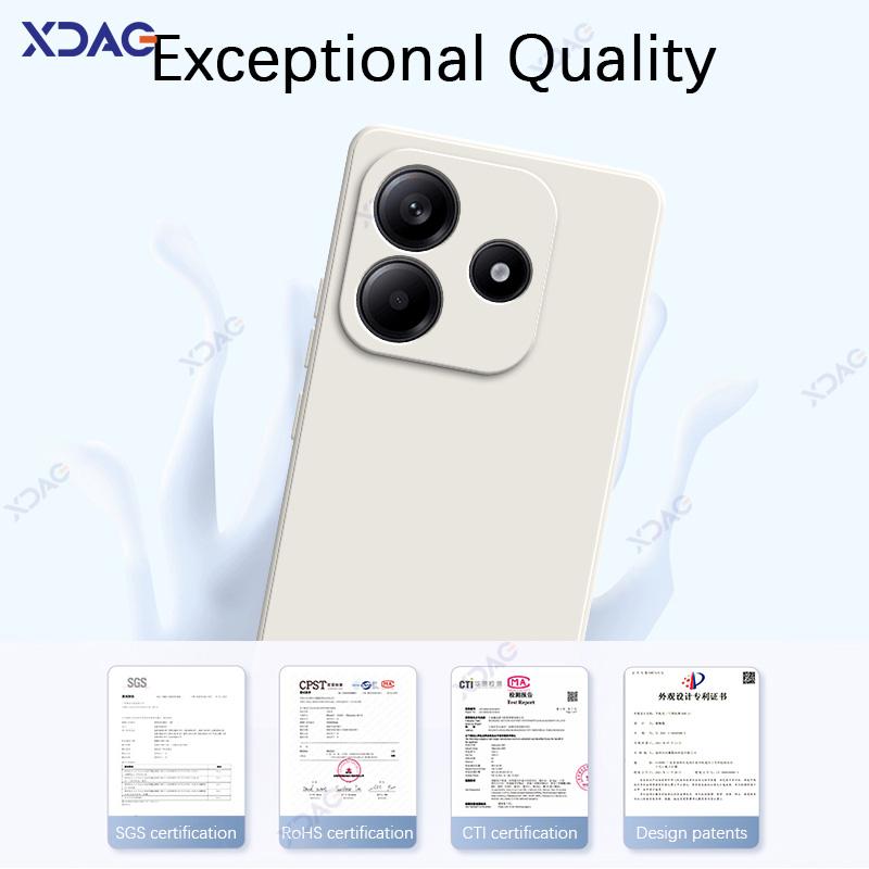 Роскошный модный милый чехол для Xiaomi Redmi Note 14 RedmiNote14 5G 360 мягкий квадратный жидкий силиконовый чехол для мобильного телефона