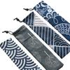 Cutlery Bag Reusable Travel Drawstring Pouch For Kitchen Tableware Fork, Spoon