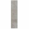 Shoe Cabinet Concrete Grey 63 x 24 x 103 cm Wood Based Material