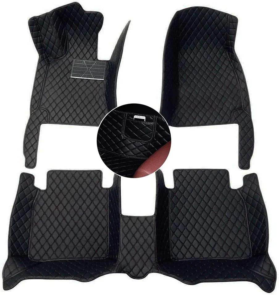Custom Car Floor Mats For DS7 DS9 DS6 Auto Leather Waterproof Carpets Foot Coche Accessorie Floor Liners