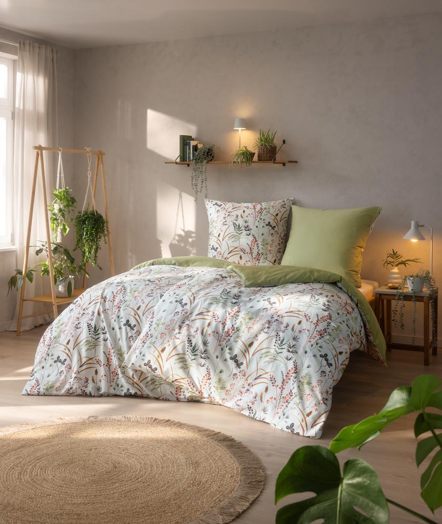 Estella 3424/510 Maria Mako Satin Bedding Set 160X200Cm 3 Pieces