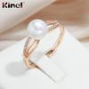 Big Pearl Slim Women's Ring
