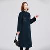 Women's Chinese Style Double-Faced Wool Coat