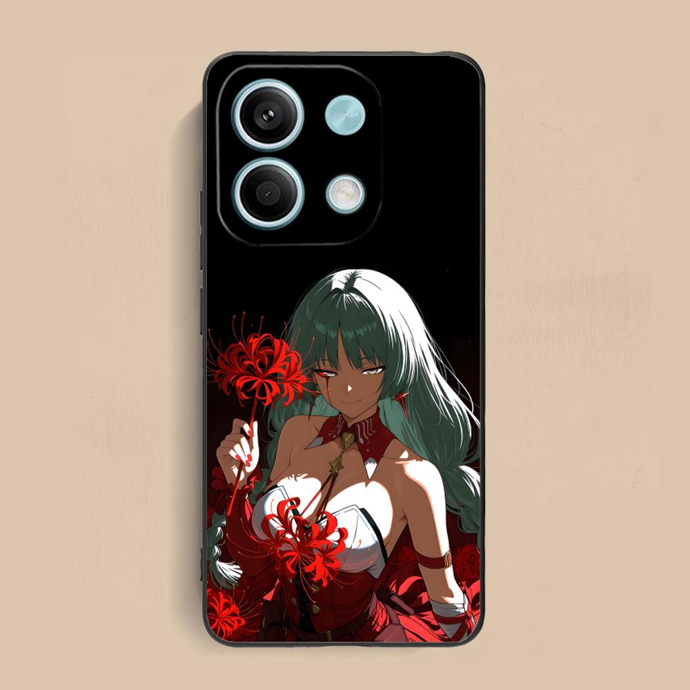 Чехол для мобильного телефона Wuthering Waves Phrolova Матовый ТПУ для Xiaomi Redmi Note 14 13 12 11 S Pro Plus 4G 5G Цветная Печать