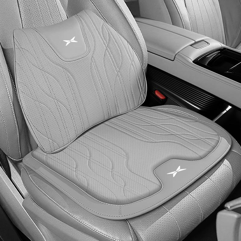 XPeng Car Seat Neck Pillow & Lumbar Support Cushion for P7, P5, G3i, G9, G6 – Breathable and Comfortable.