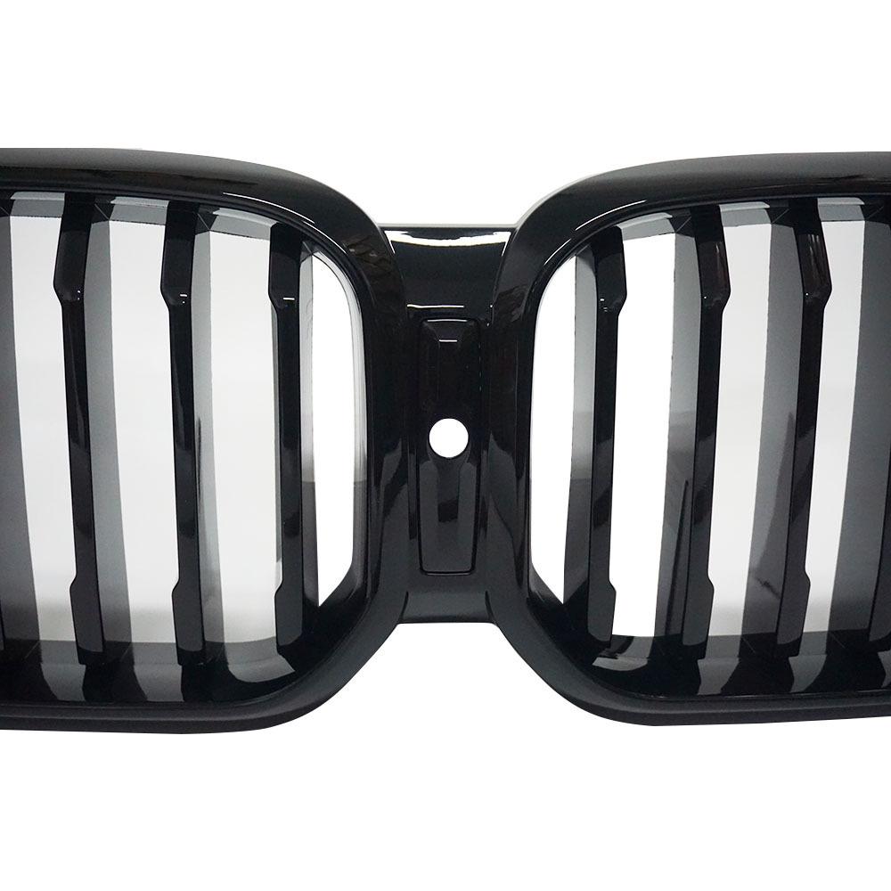Глянцевая черная передняя решетка G01/G02 для BMW X3/X4 2022-2023 гг.