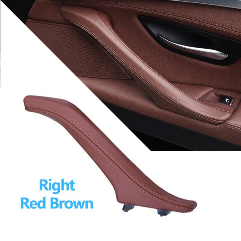 LHD RHD Interior Passenger Door Leather Pull Handle Assembly for BMW 5 Series F10 F11 F18 520i 523i 525i 528i