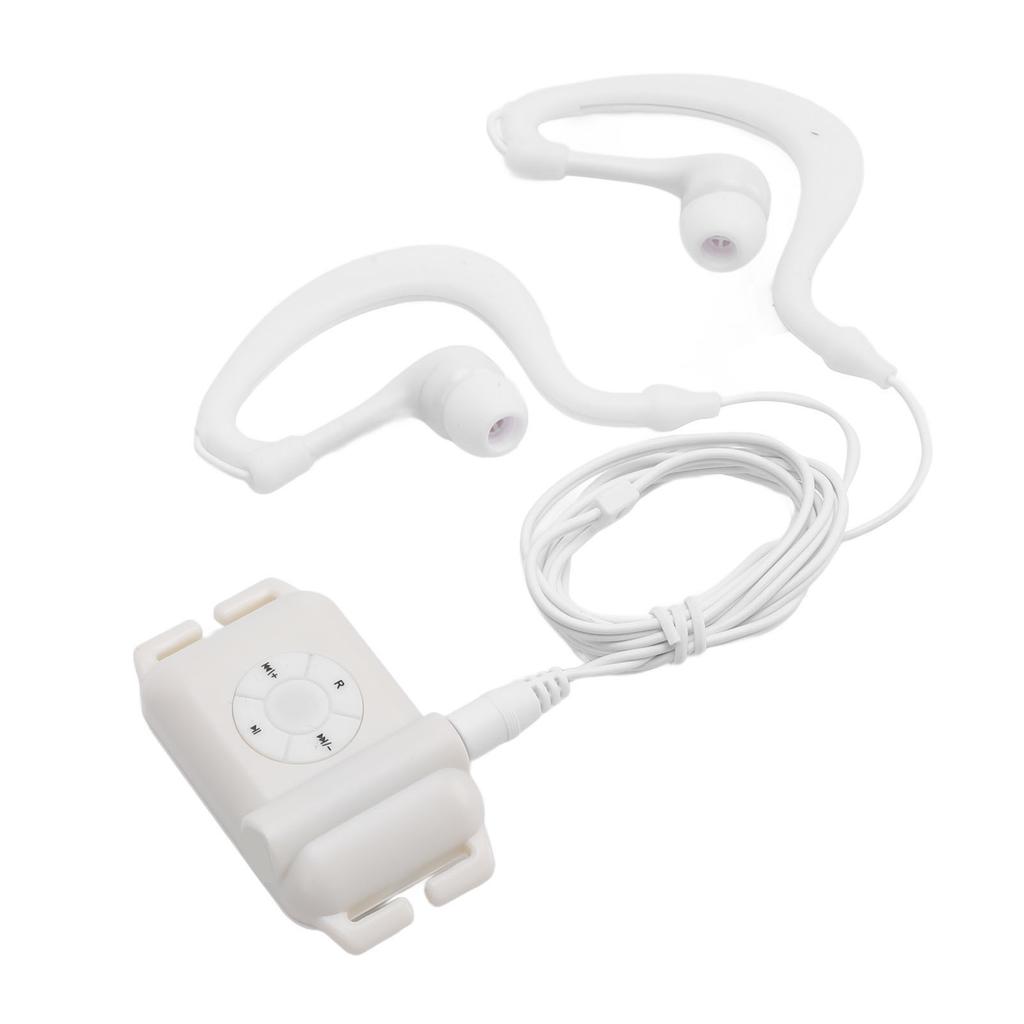 IPX8 Water Resistant MP3 Player with Headphones MP3 WMA Music Playback Music Player for Swimming Surfing Running