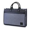 Деловая сумка Sifre, Сумка для собеседования, Сумка для поиска работы, Большая вместимость, Стоячая, Сумка для командировки, Мужская, Формат А4, Michiko London, Двухслойная, Серая
