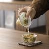 Керамическая чайная чашка с ручной росписью «Османтус» от Yi Pan