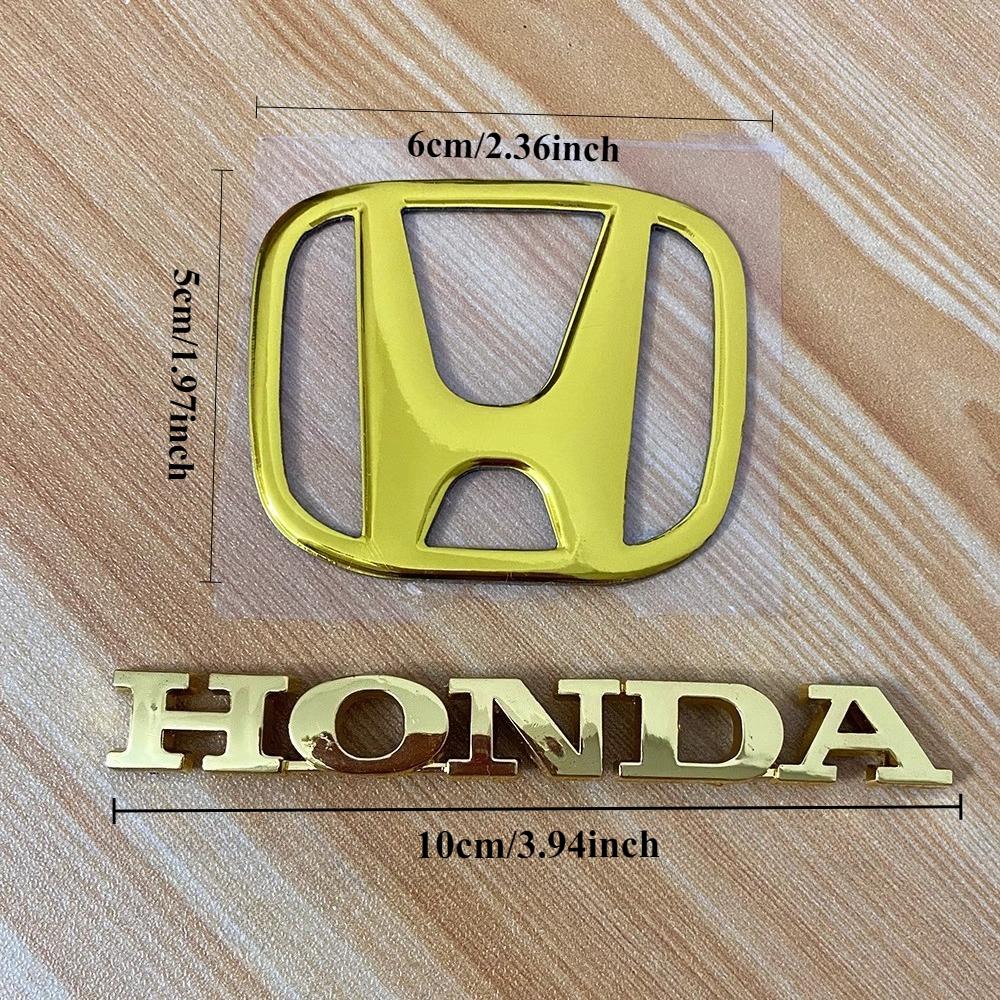 Honda Motorcycle Head Front Windshield Motorcycle Decoration H Letter Logo Electric Vehicle Modification Label Sticker ahx256