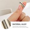 30Pcs Metal Rope Cord Lock Tube Beads Alloy Cylinder Cord Stopper for Drawstring Sweater Hats Plants Basket Lanyard DIY Macrame