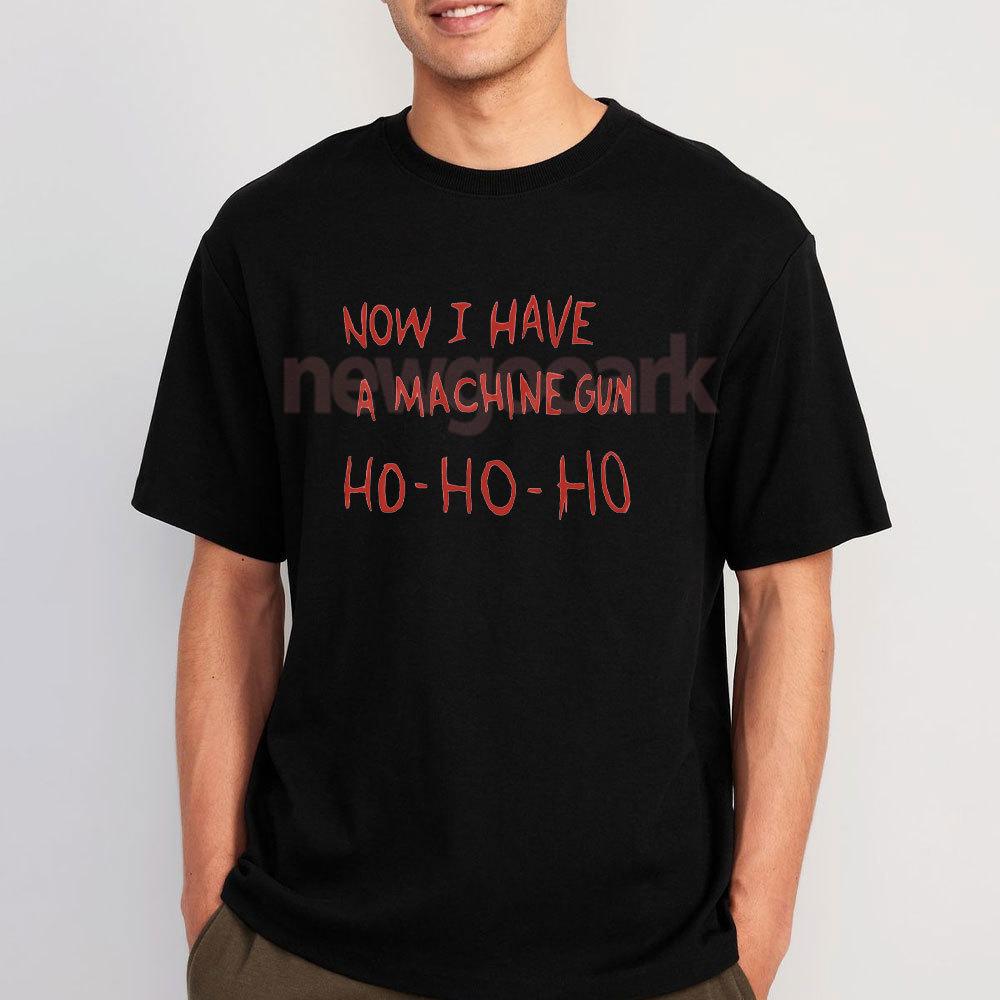 Vintage Film Man T Shirt Die Hard Christmas Movies Printed Tshirt Classic Oneck Fashion Cotton Shortsleev Retro Streetwear
