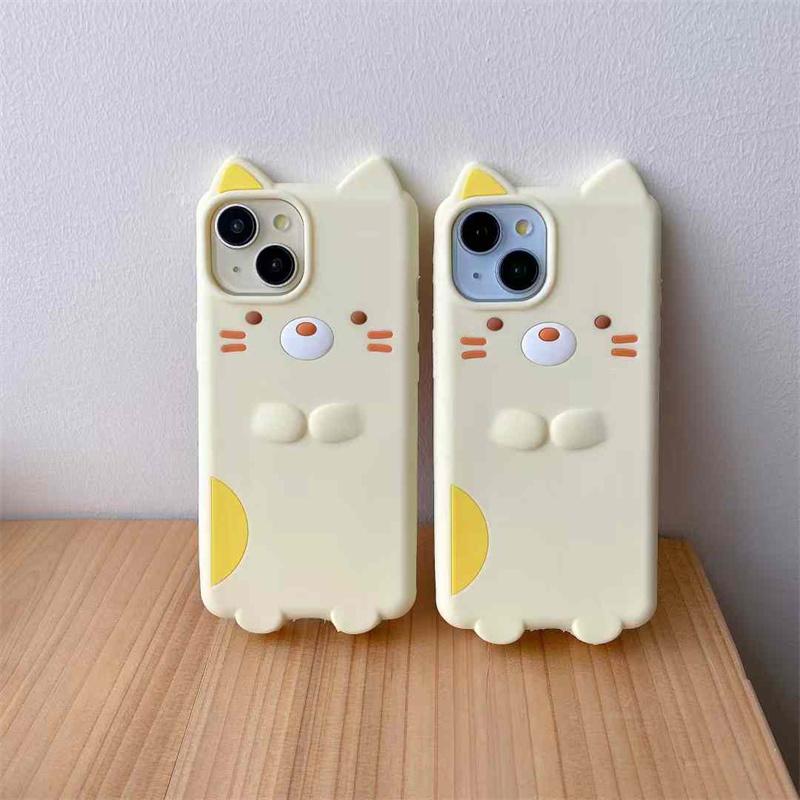 Модный милый мягкий силиконовый чехол для телефона iPhone 16 15 14 13 12 11 Pro Max противоударный чехол