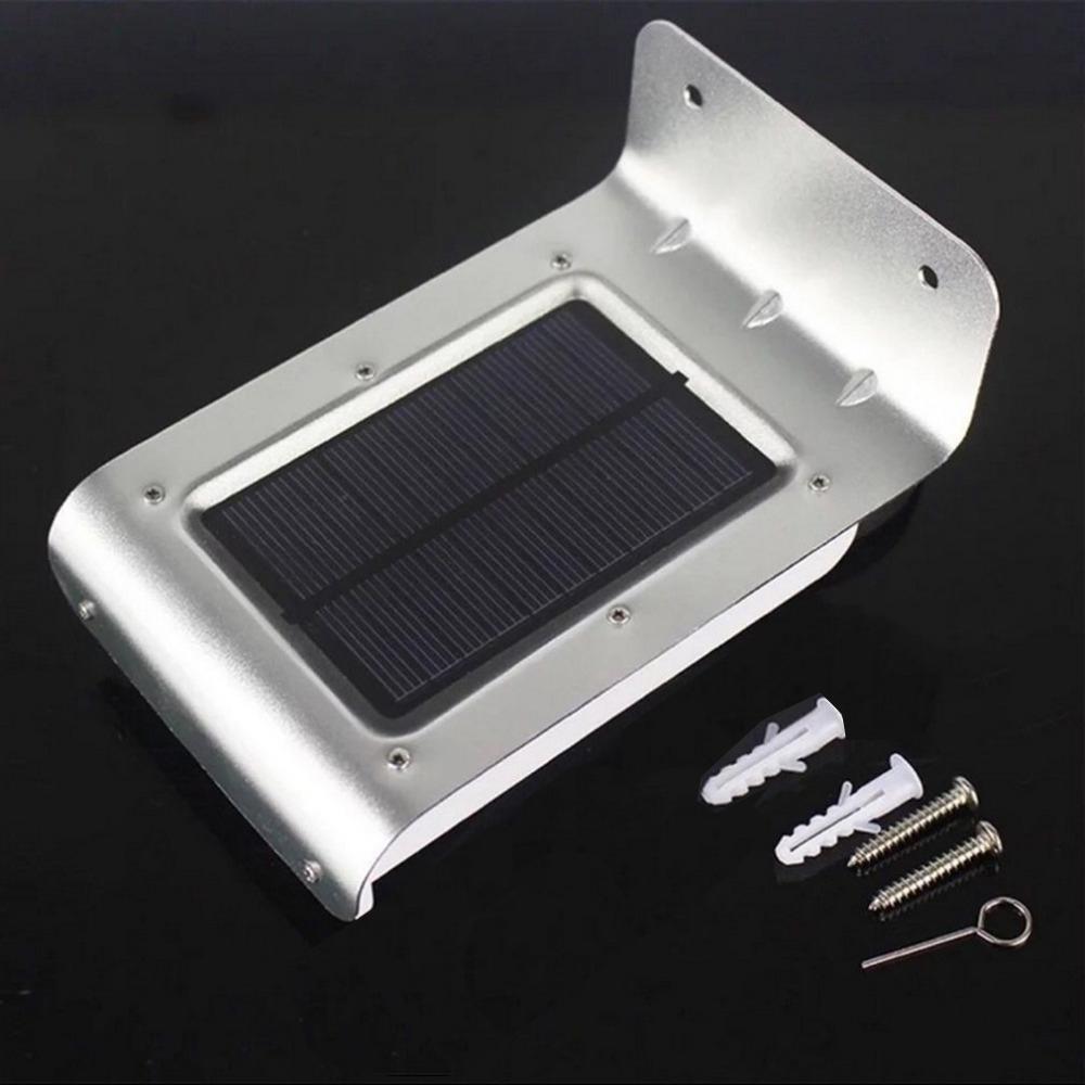 16 LED Solar Wall Lamp With Motion Sensor Garden Security Lamps Outdoor Light