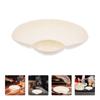 6 Pcs Dumpling Plate Food Plates Fettuccine Pasta Tableware Serving Platter Pp with Sauce Compartment Child Containers for