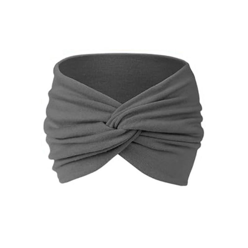 Women's Widened Headband Yoga Elastic Headband Running Headband Sports Sweat-absorbing Headband