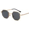 Fashion New Polygonal Metal Sunglasses Retro Ladies Glasses Classic Trend Luxury Driving Travel Eyewear Uv400