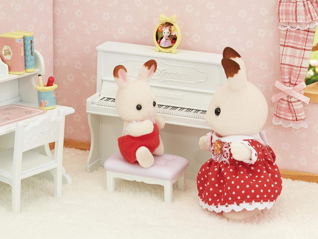 Sylvanian Families Furniture [Kids' Room Set] SE-202 ST Mark Certified Toy Dollhouse for Ages 3 and Up, by Epoch
